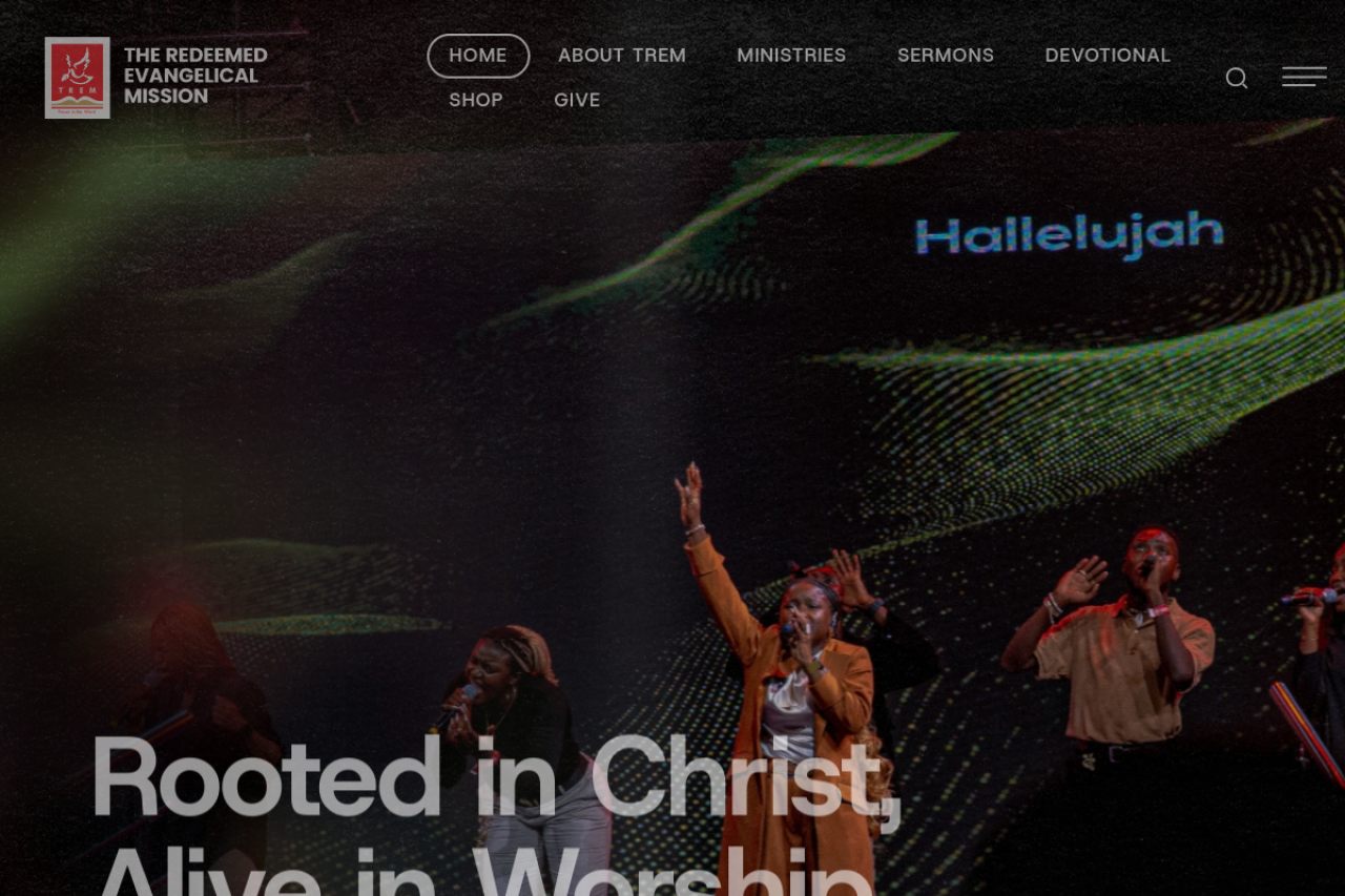 The Redeemed Evangelical Mission homepage